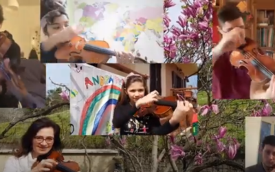 #iosuonodacasa - Classe di Violino